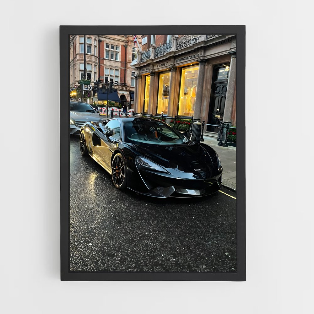 Poster puissance automobile – affiche Mclaren (vue 2)