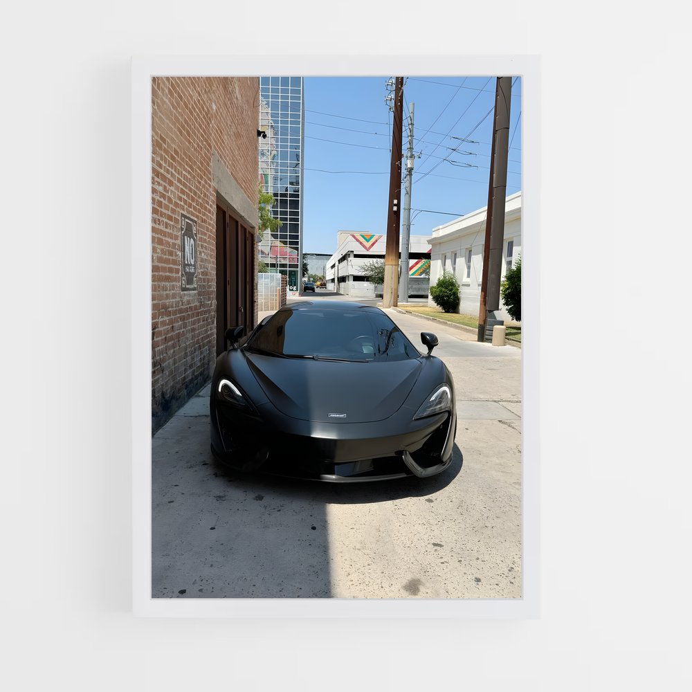Poster MCLAREN Noir Élégance (vue 3)