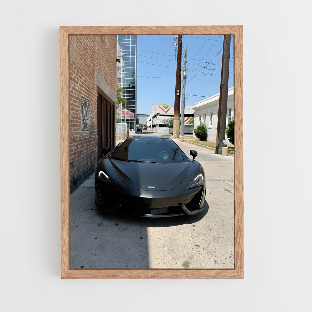 Poster MCLAREN Noir Élégance (vue 4)