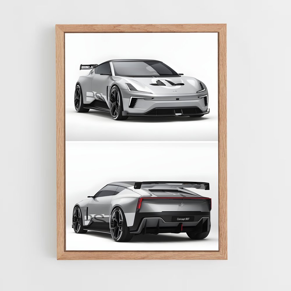 Poster Éclatant Fantaisie – affiche Polestar (vue 4)