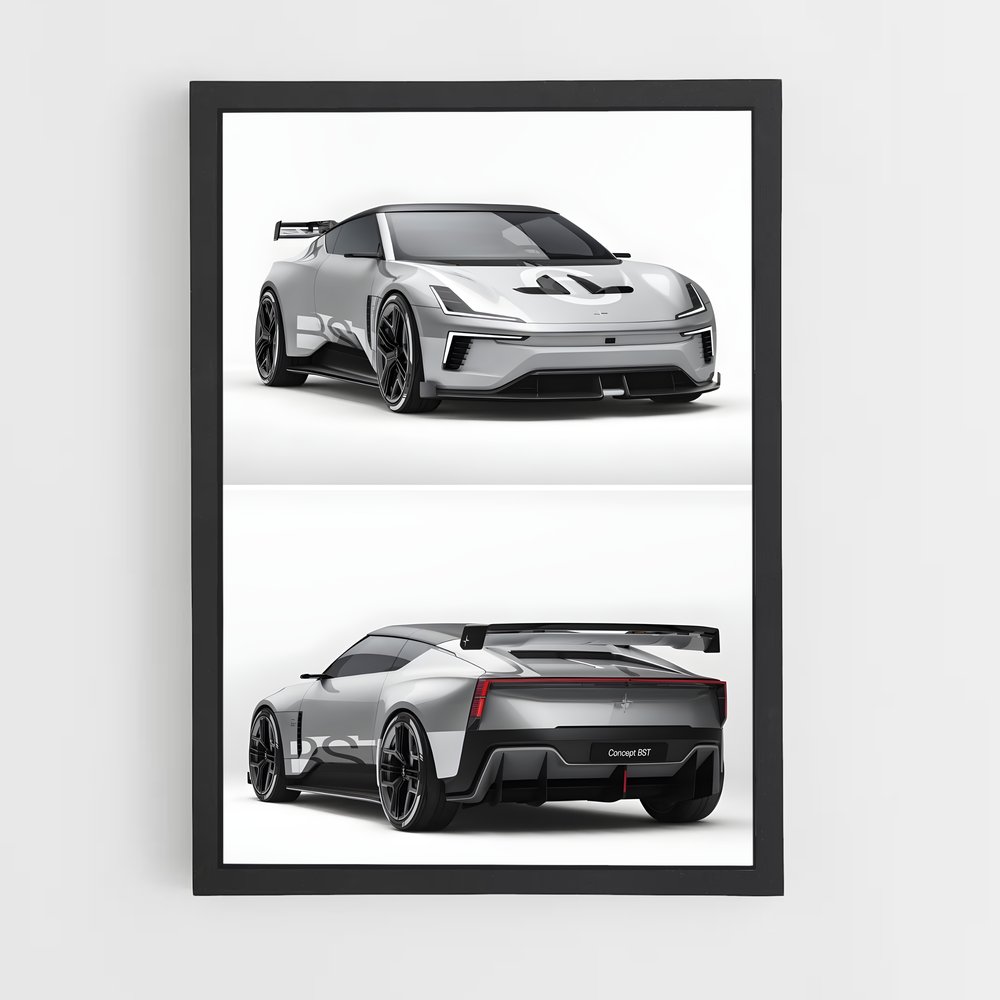 Poster Éclatant Fantaisie – affiche Polestar (vue 2)