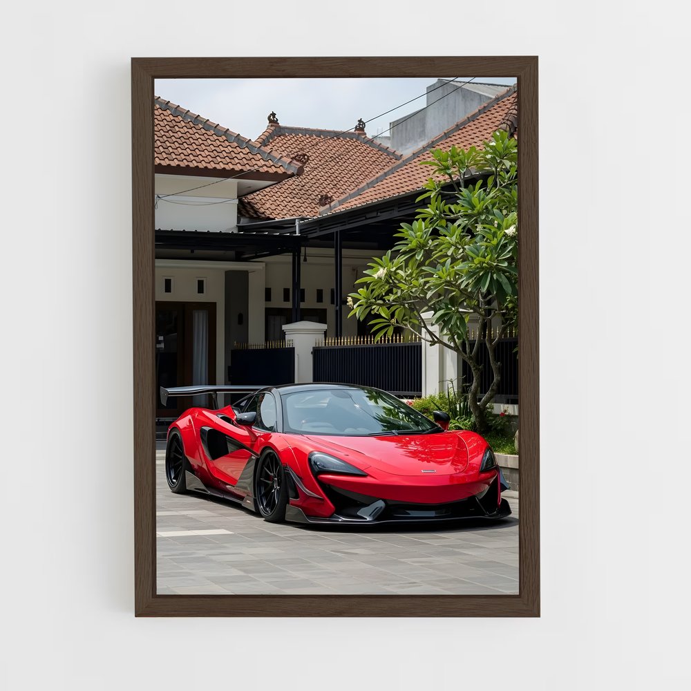 Poster McLaren Red Fury (vue 5)