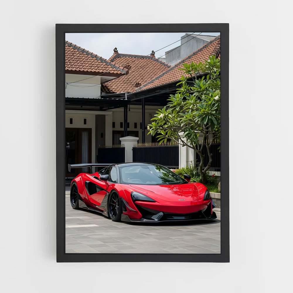 Poster McLaren Red Fury (vue 2)