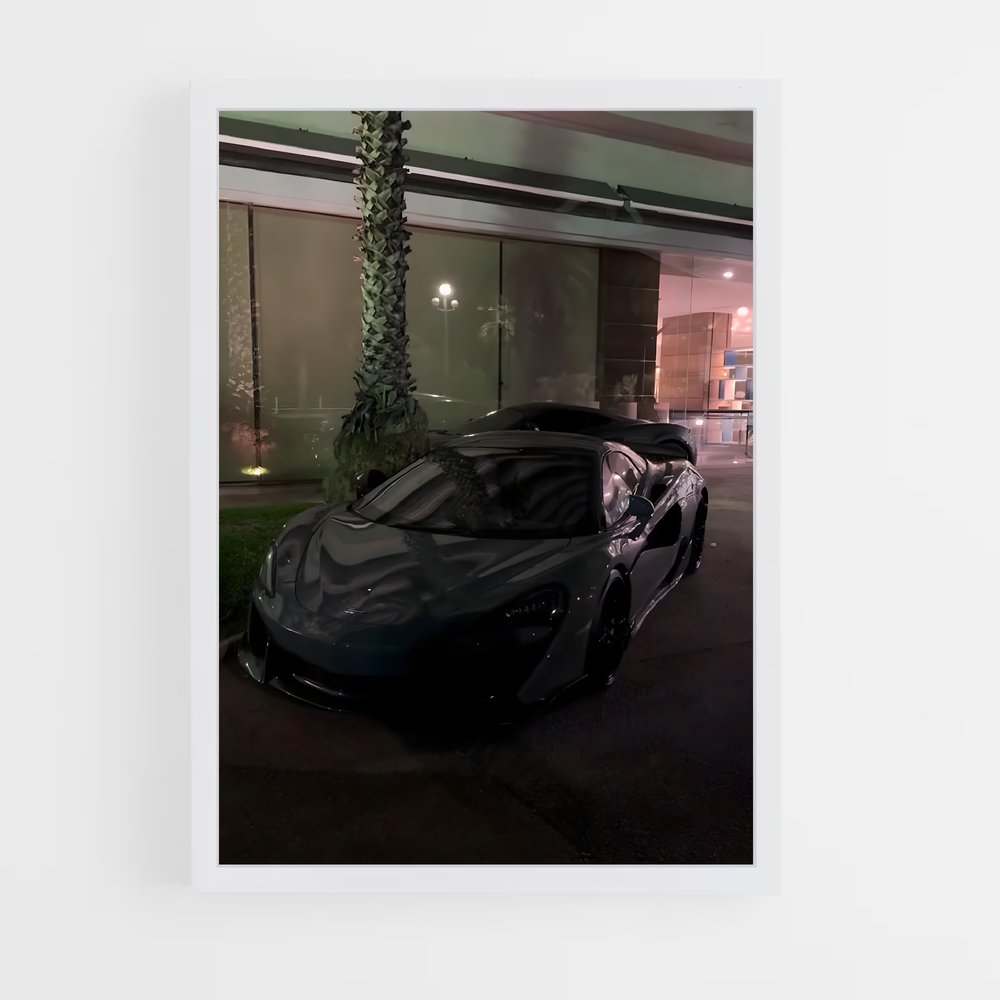 Poster Mystère Automobile – affiche Mclaren (vue 3)