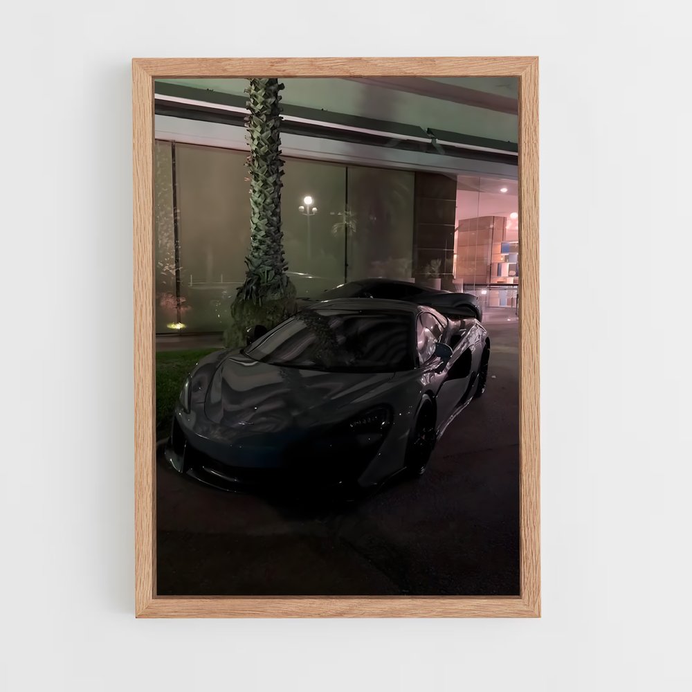 Poster Mystère Automobile – affiche Mclaren (vue 4)