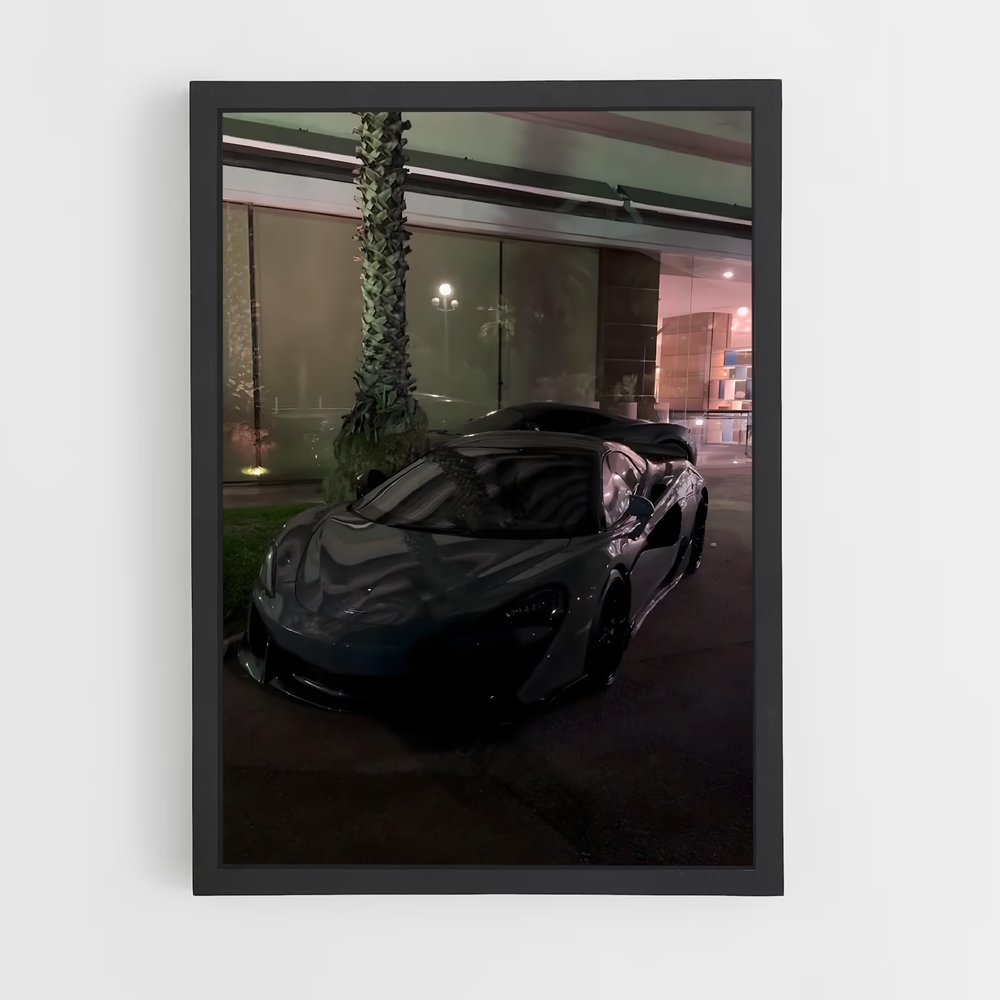 Poster Mystère Automobile – affiche Mclaren (vue 2)