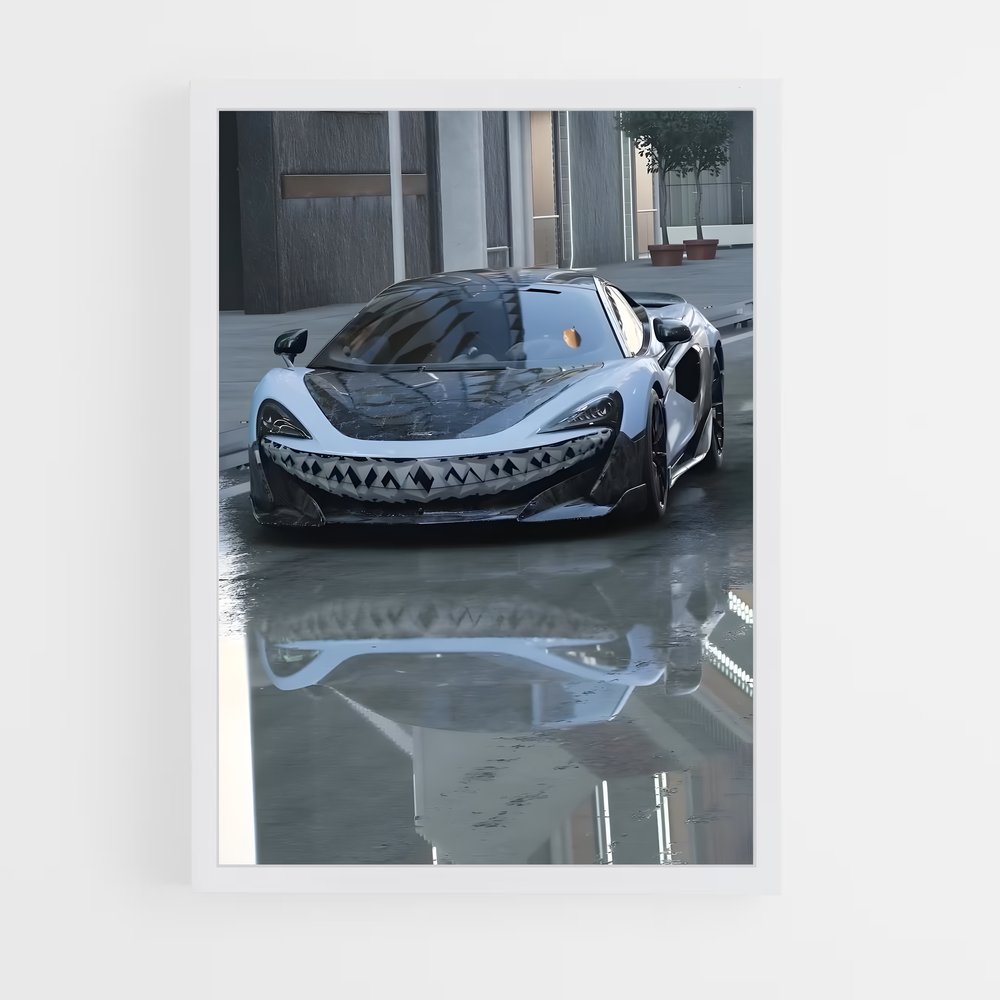 Poster Météo Urbaine – affiche Mclaren (vue 3)