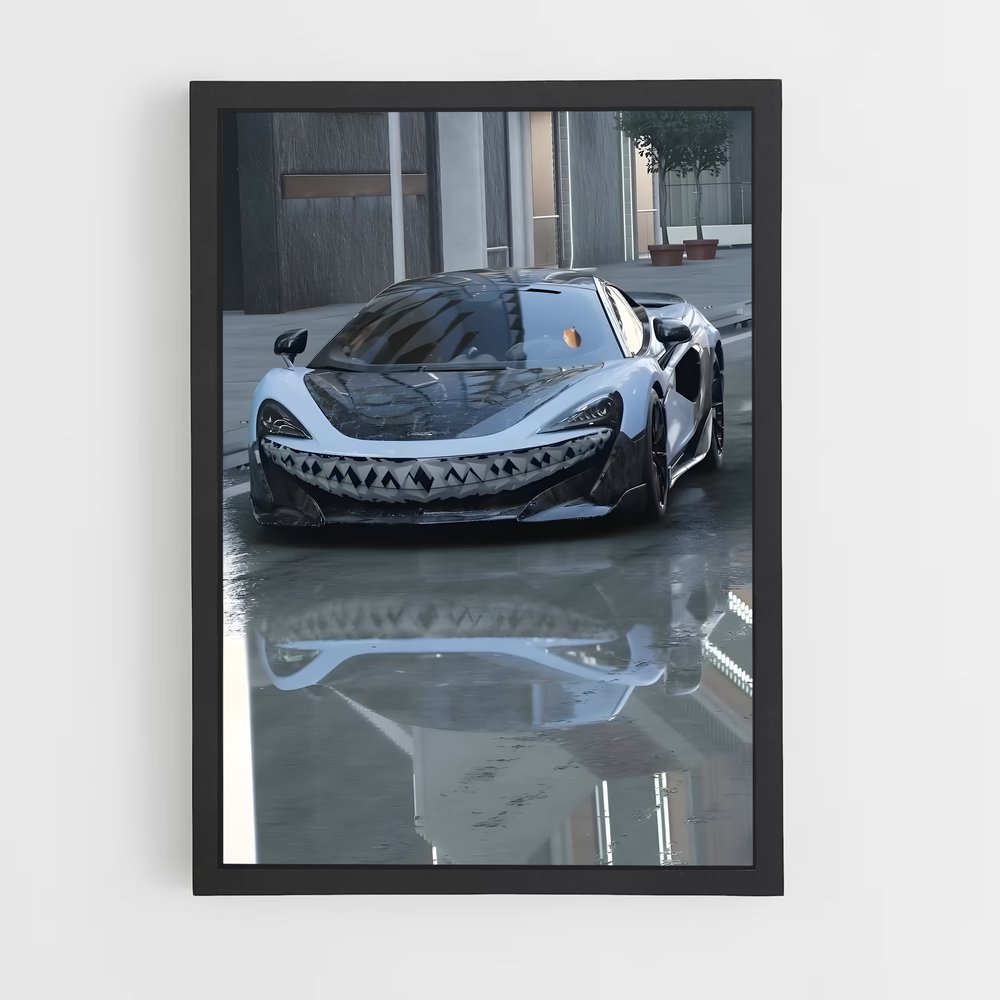 Poster Météo Urbaine – affiche Mclaren (vue 2)