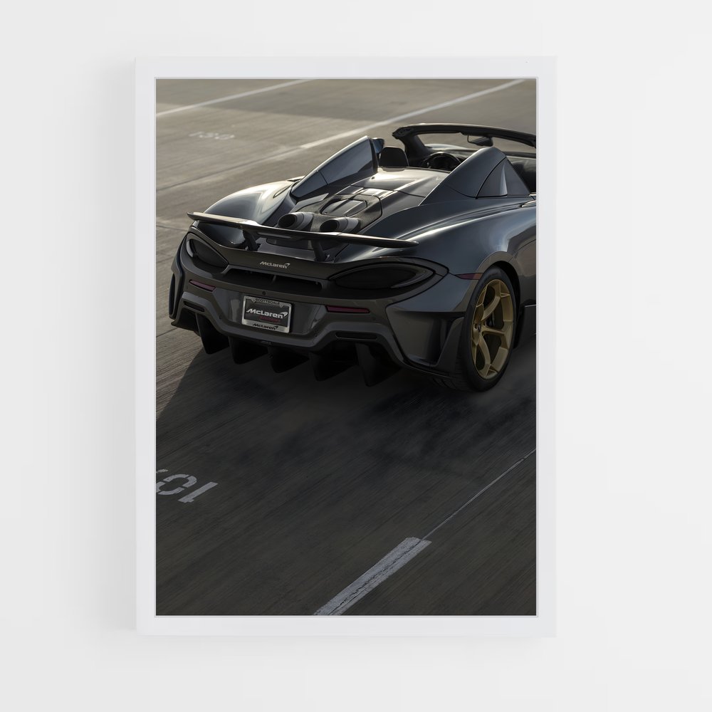 Poster Quatre Roues – affiche Mclaren (vue 3)