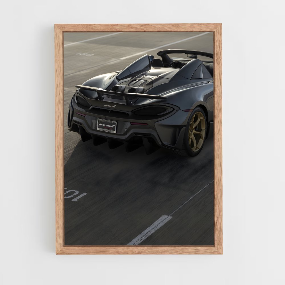 Poster Quatre Roues – affiche Mclaren (vue 4)