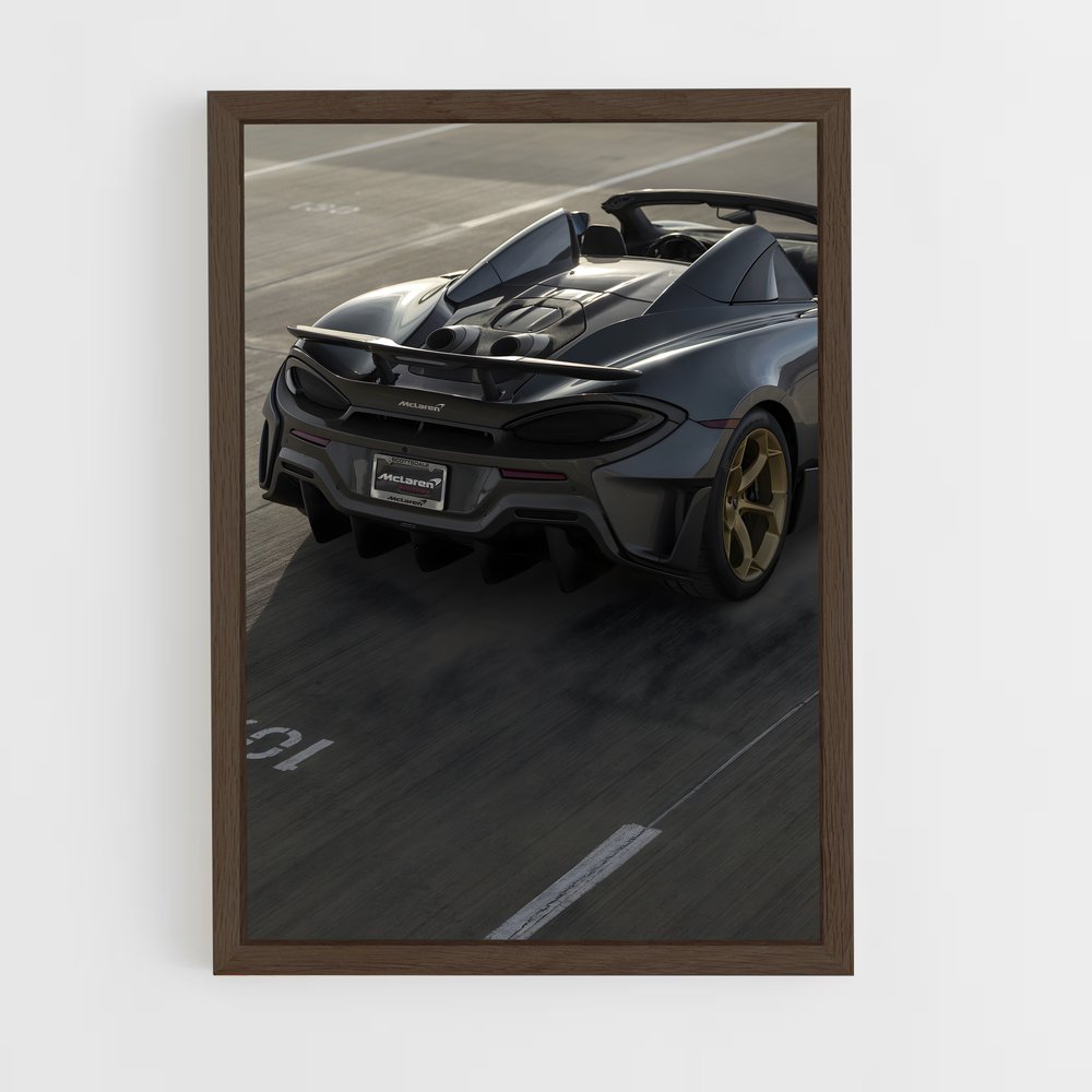 Poster Quatre Roues – affiche Mclaren (vue 5)