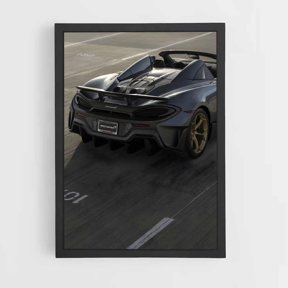Poster Quatre Roues – affiche Mclaren (vue 2)