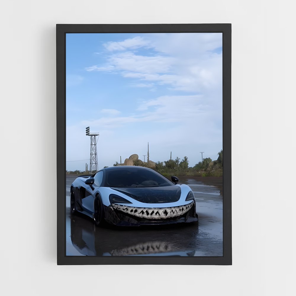 Poster Échappée Inondée – affiche Mclaren (vue 2)