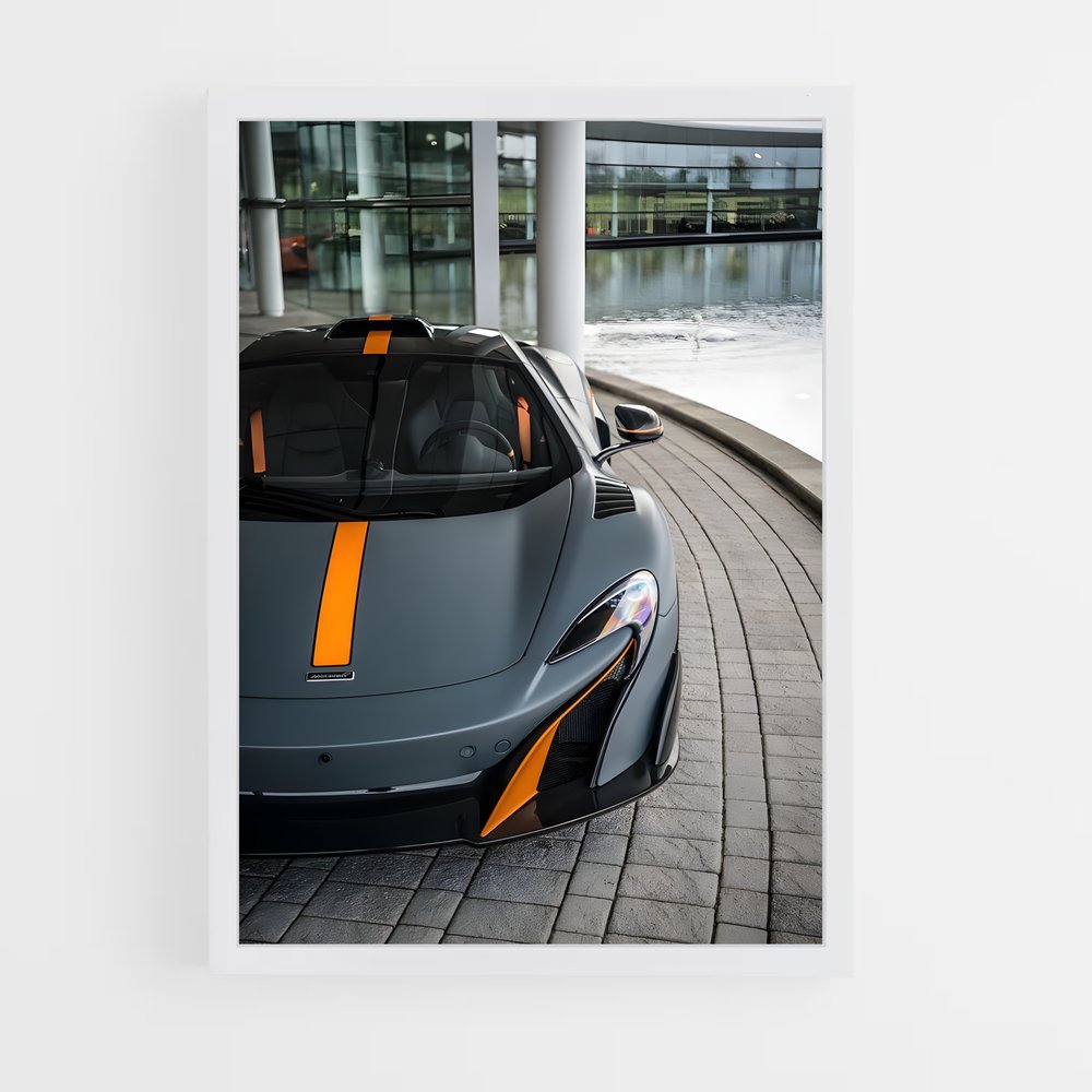 Poster McLaren Brick Wall (vue 3)