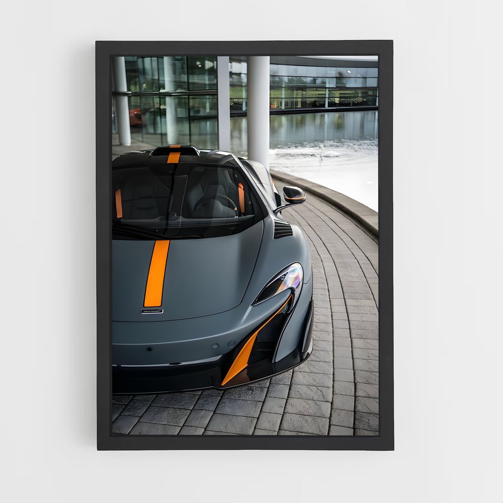 Poster McLaren Brick Wall (vue 2)