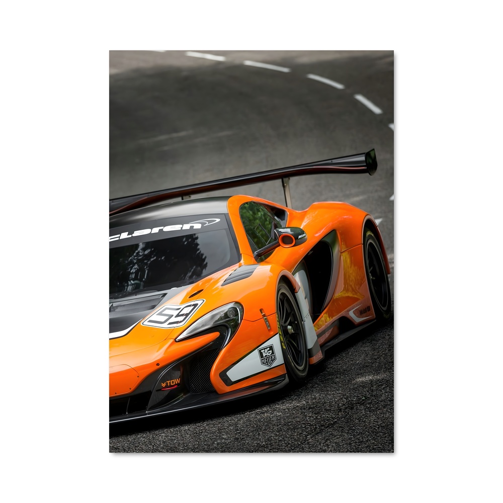 Poster piste sport
