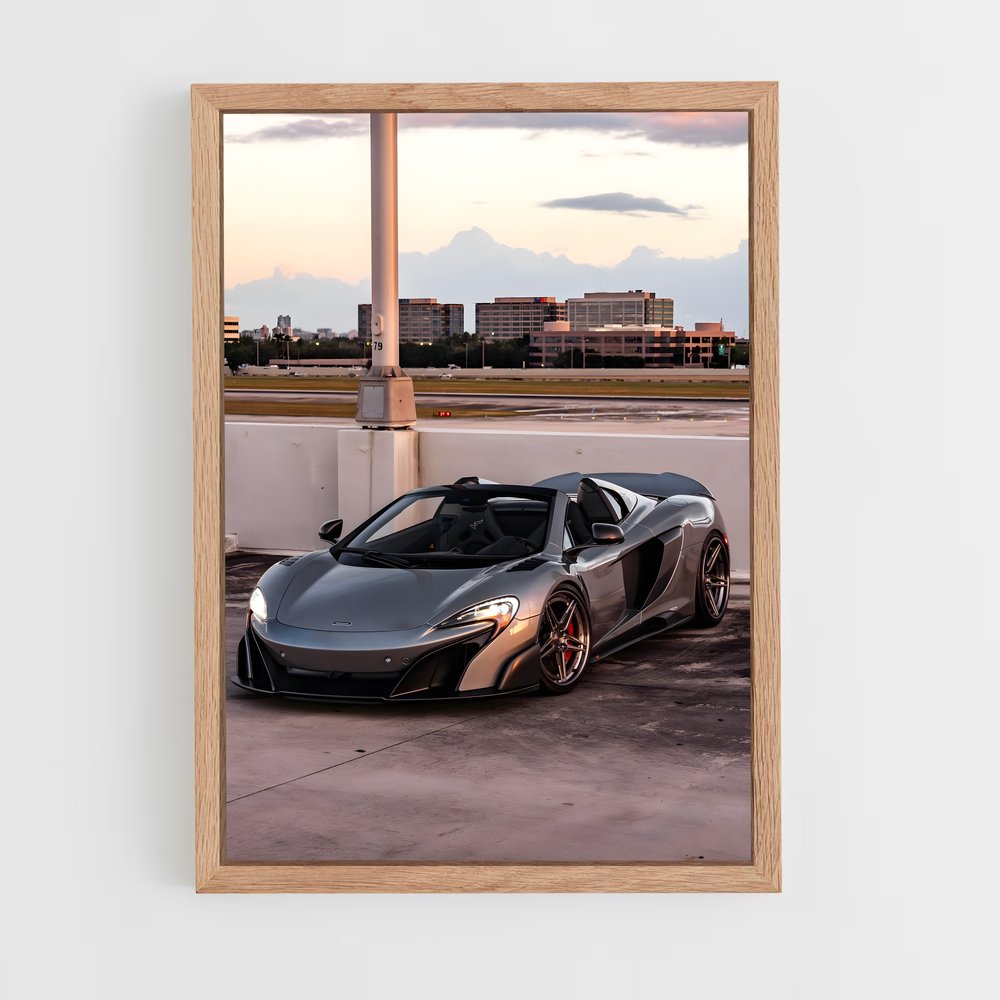 Poster Élégance puissance scintille – affiche Mclaren (vue 4)