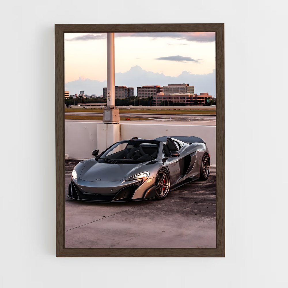 Poster Élégance puissance scintille – affiche Mclaren (vue 5)