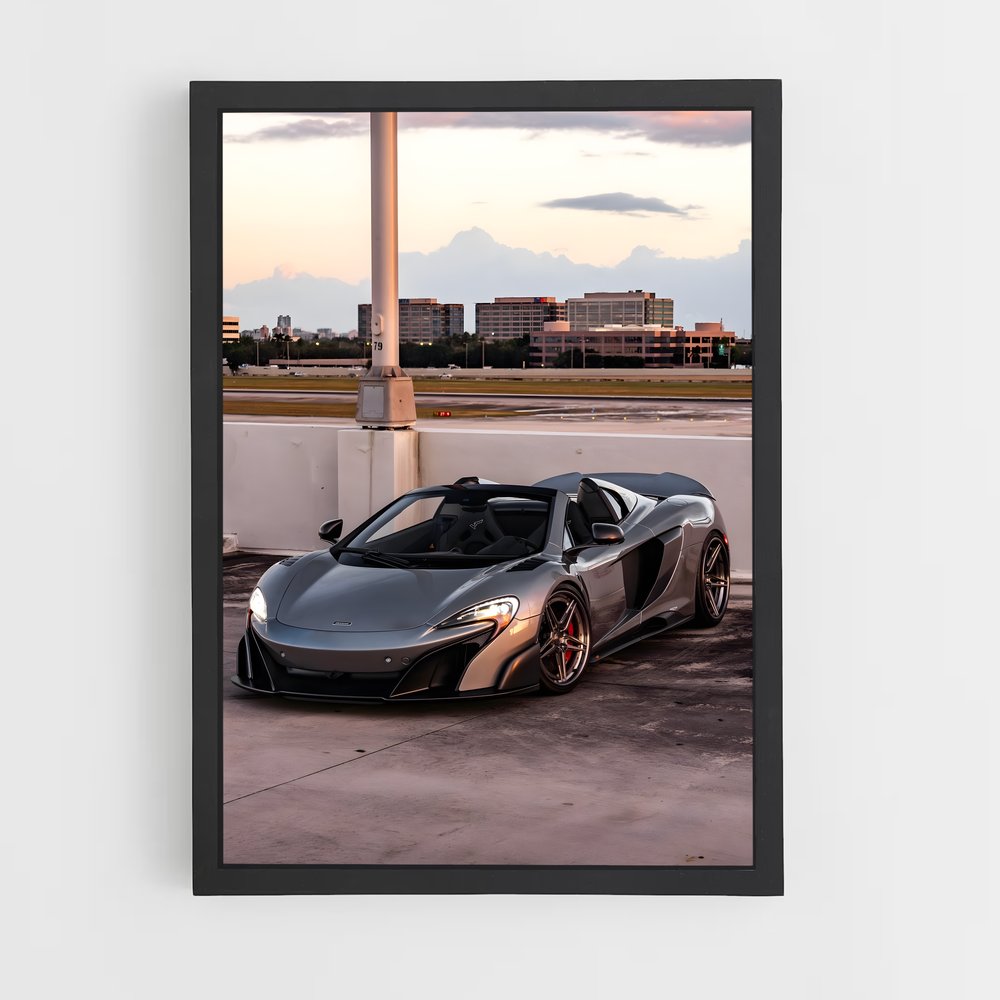 Poster Élégance puissance scintille – affiche Mclaren (vue 2)