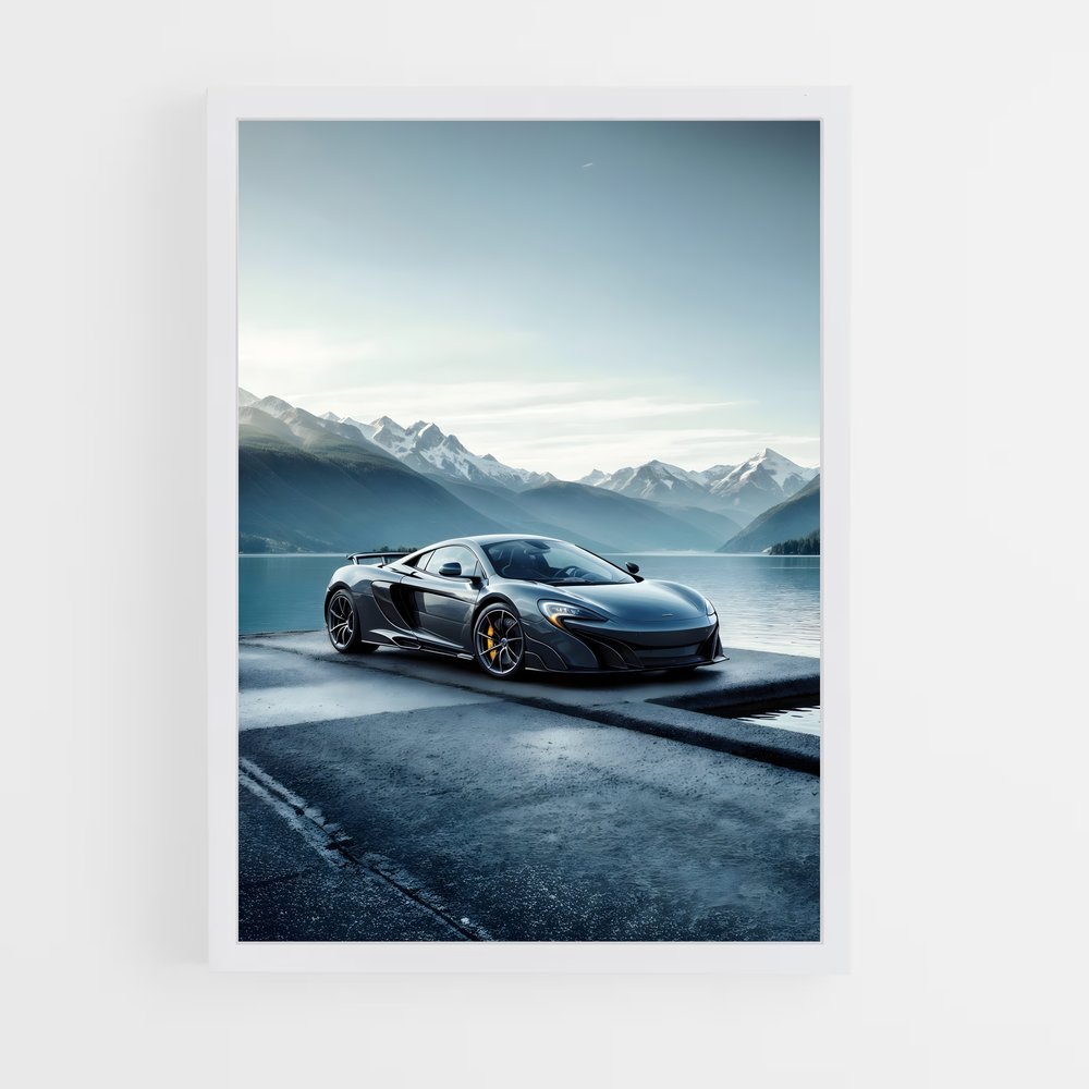 Poster passion performance – affiche Mclaren (vue 3)