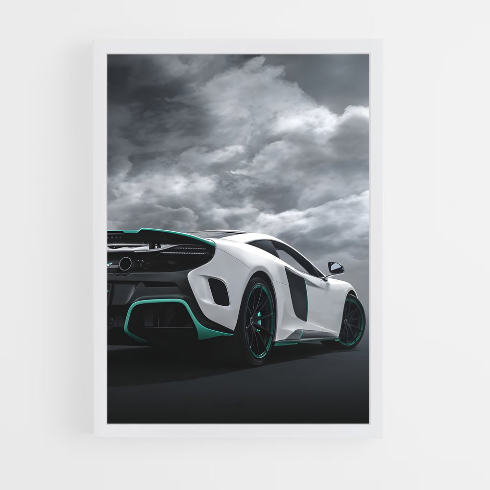 Poster Vitesse élégance bijou – affiche Mclaren (vue 3)