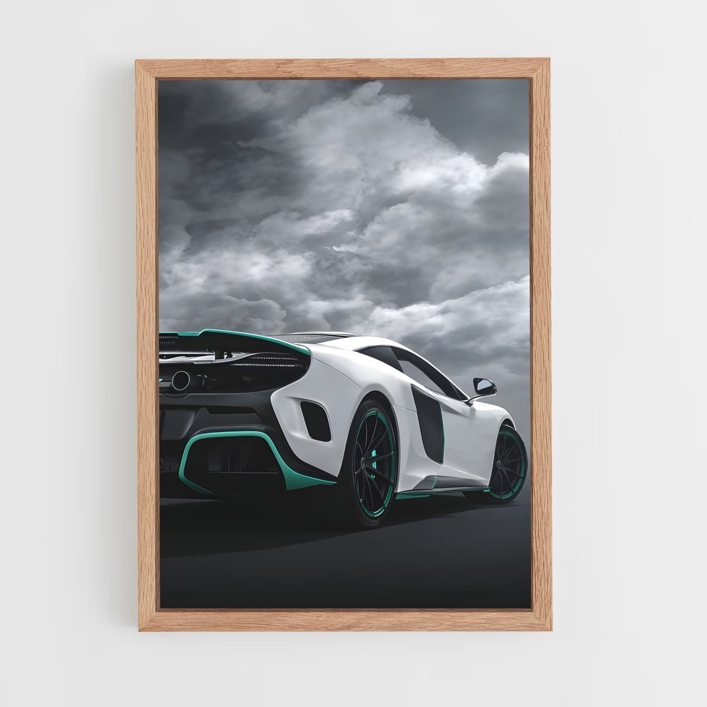 Poster Vitesse élégance bijou – affiche Mclaren (vue 4)