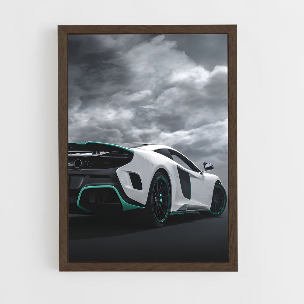 Poster Vitesse élégance bijou – affiche Mclaren (vue 5)