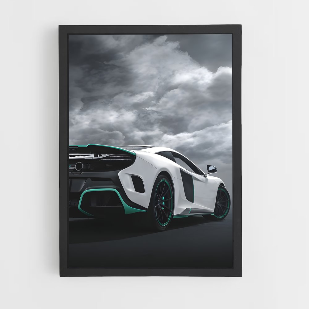 Poster Vitesse élégance bijou – affiche Mclaren (vue 2)