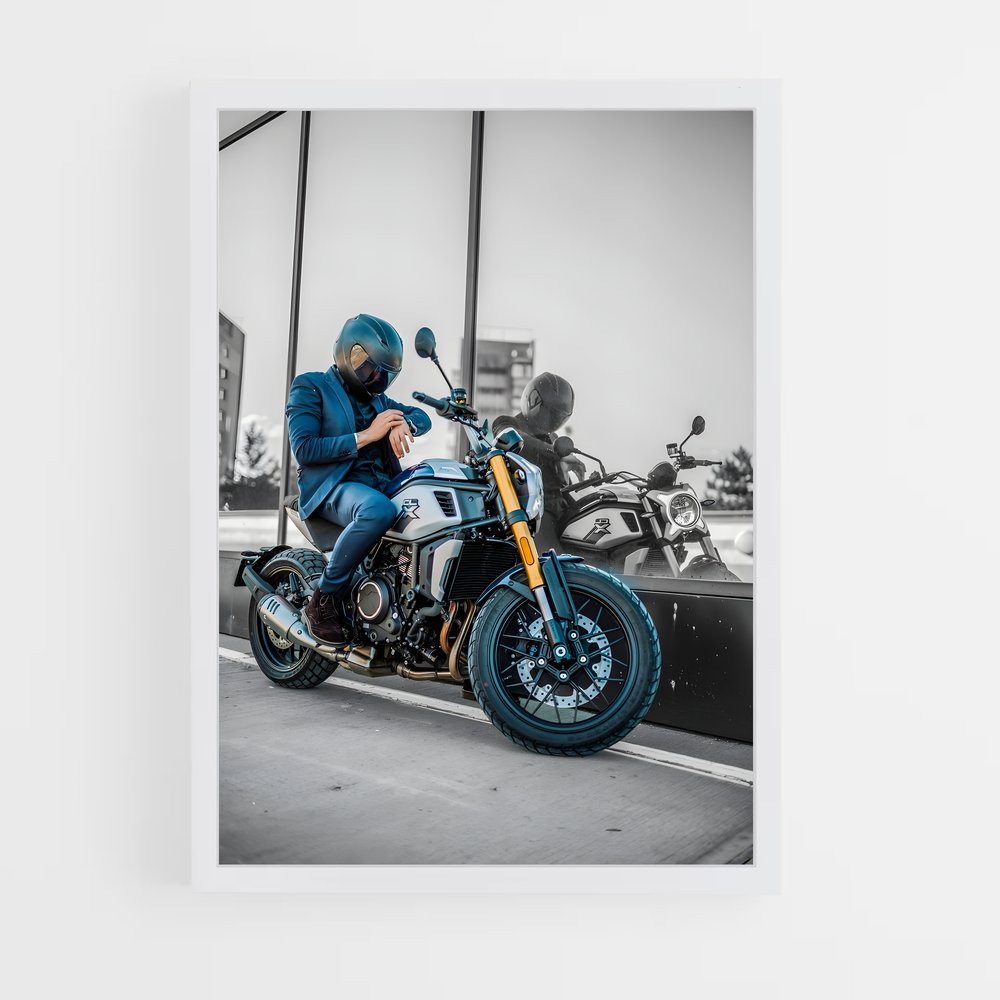 Poster cl-x élégant – affiche CFMOTO (vue 3)