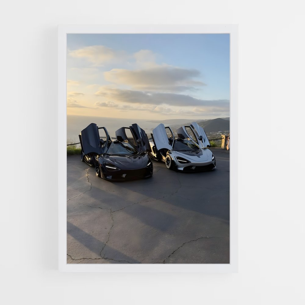 Poster Duo de Moteurs – affiche Mclaren (vue 3)