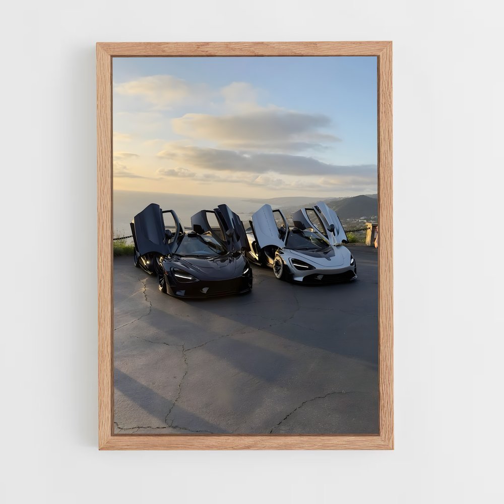 Poster Duo de Moteurs – affiche Mclaren (vue 4)