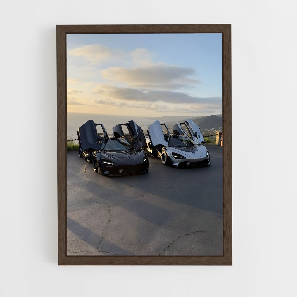 Poster Duo de Moteurs – affiche Mclaren (vue 5)
