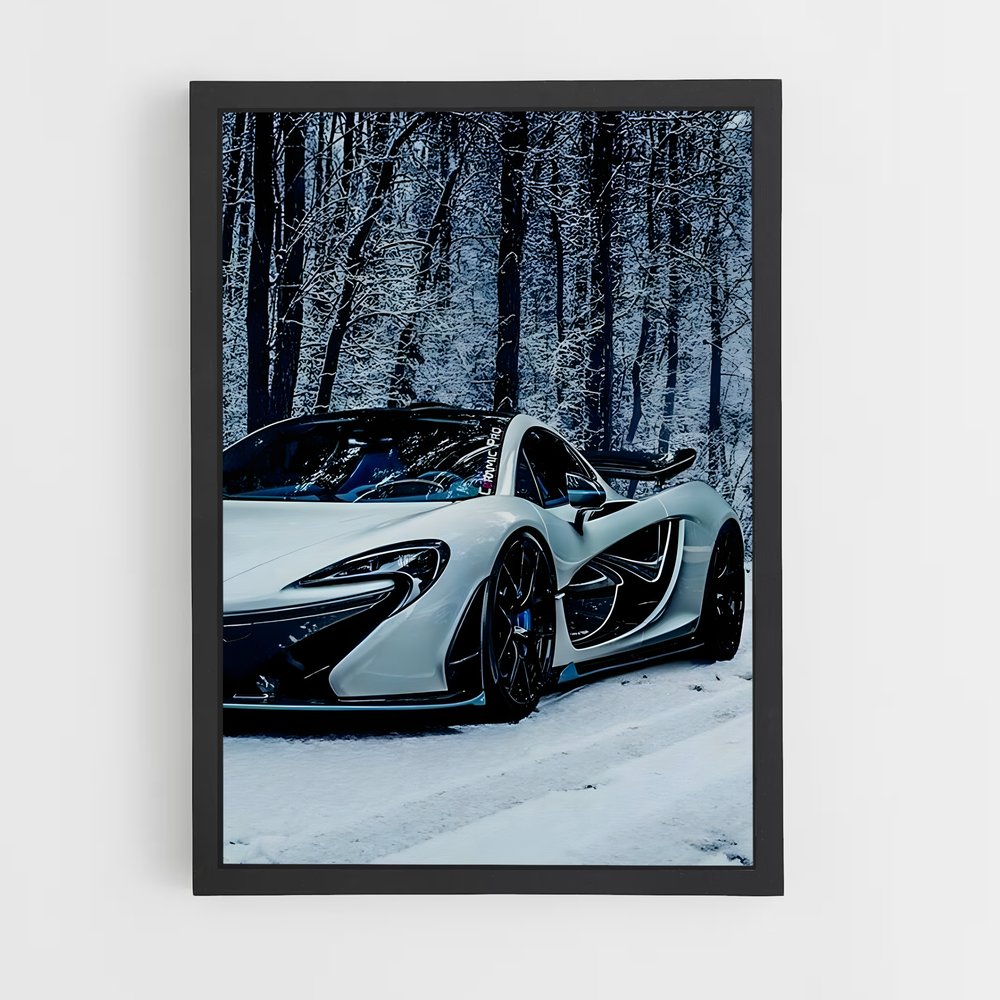 Poster Neige McLaren (vue 2)