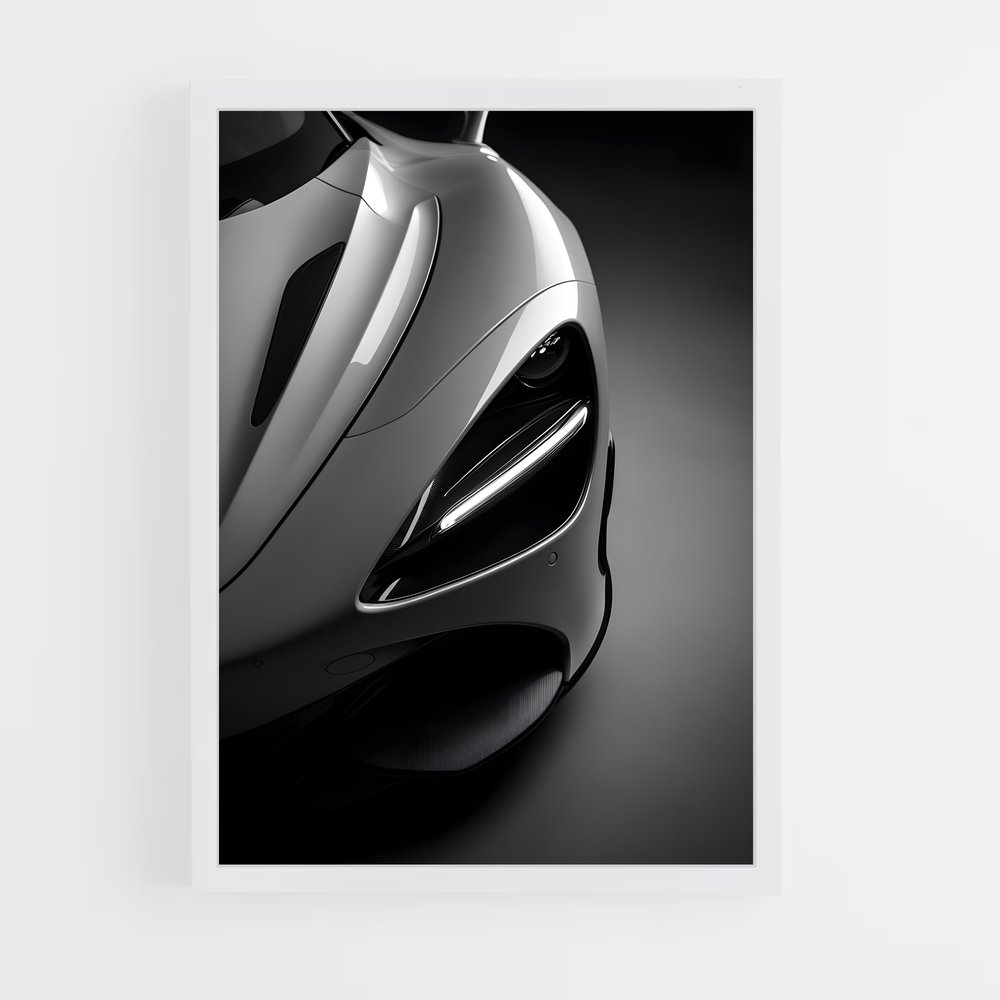 Poster Noir et Vitesse – affiche Mclaren (vue 3)