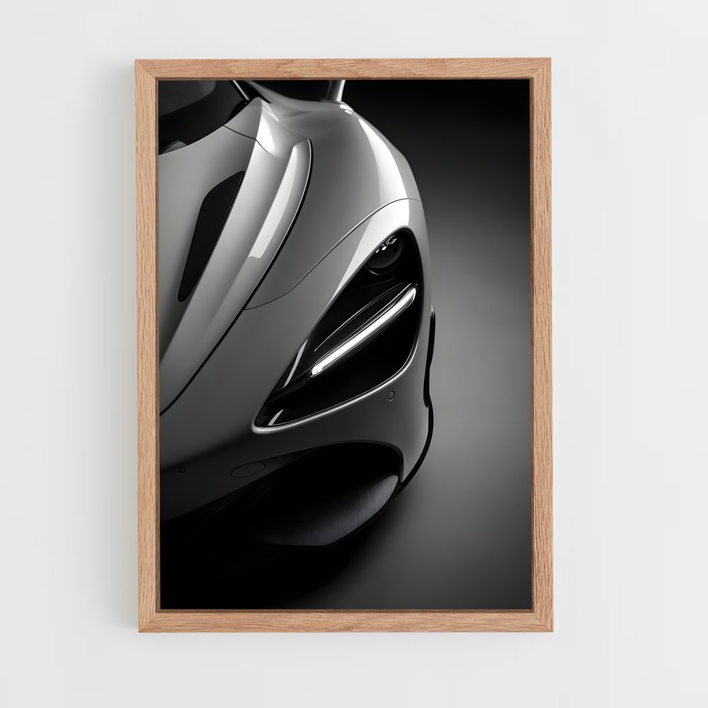 Poster Noir et Vitesse – affiche Mclaren (vue 4)