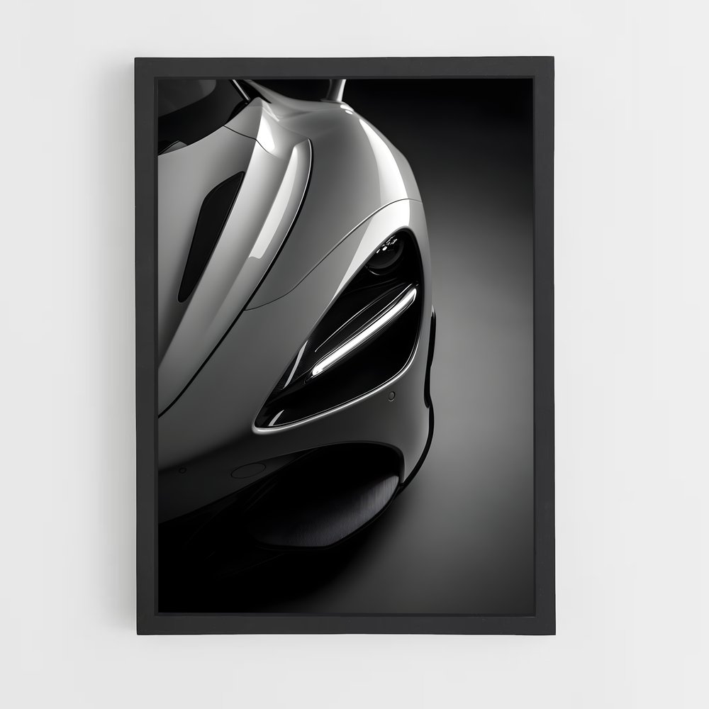 Poster Noir et Vitesse – affiche Mclaren (vue 2)