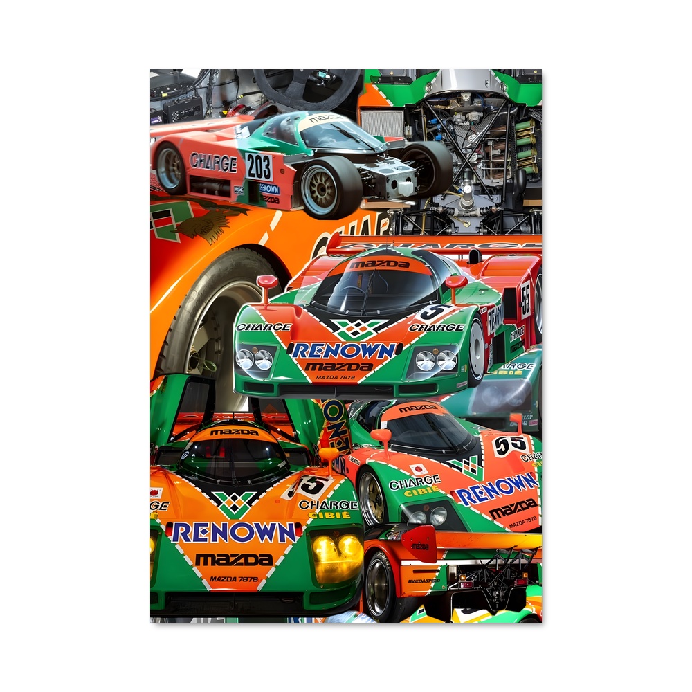 Poster passion automobile