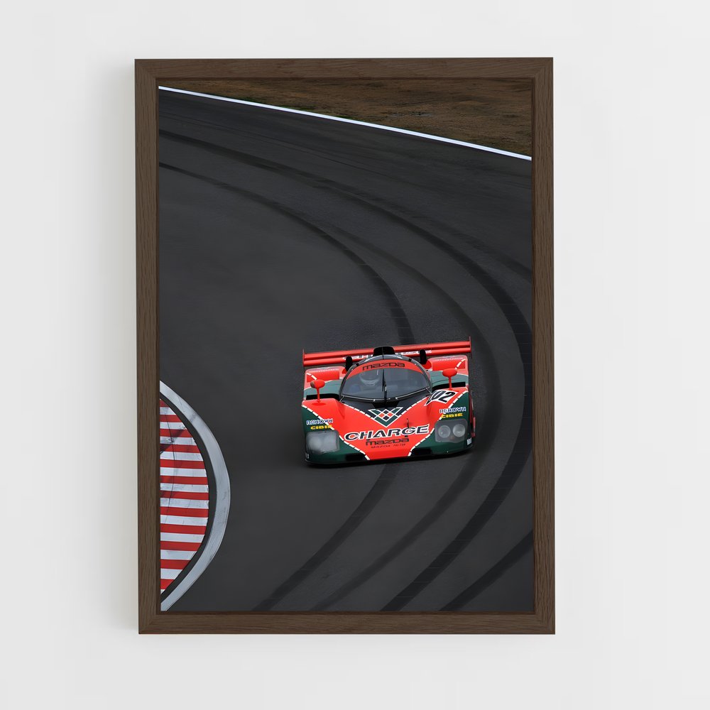 Poster murs courses – affiche Mazda (vue 5)