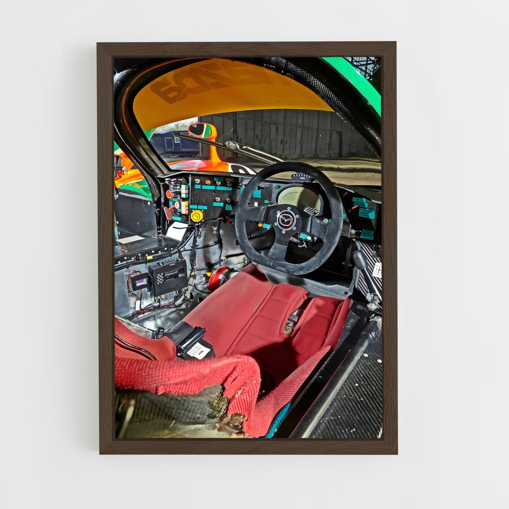 Poster Cockpit Lotus – affiche Mazda (vue 5)