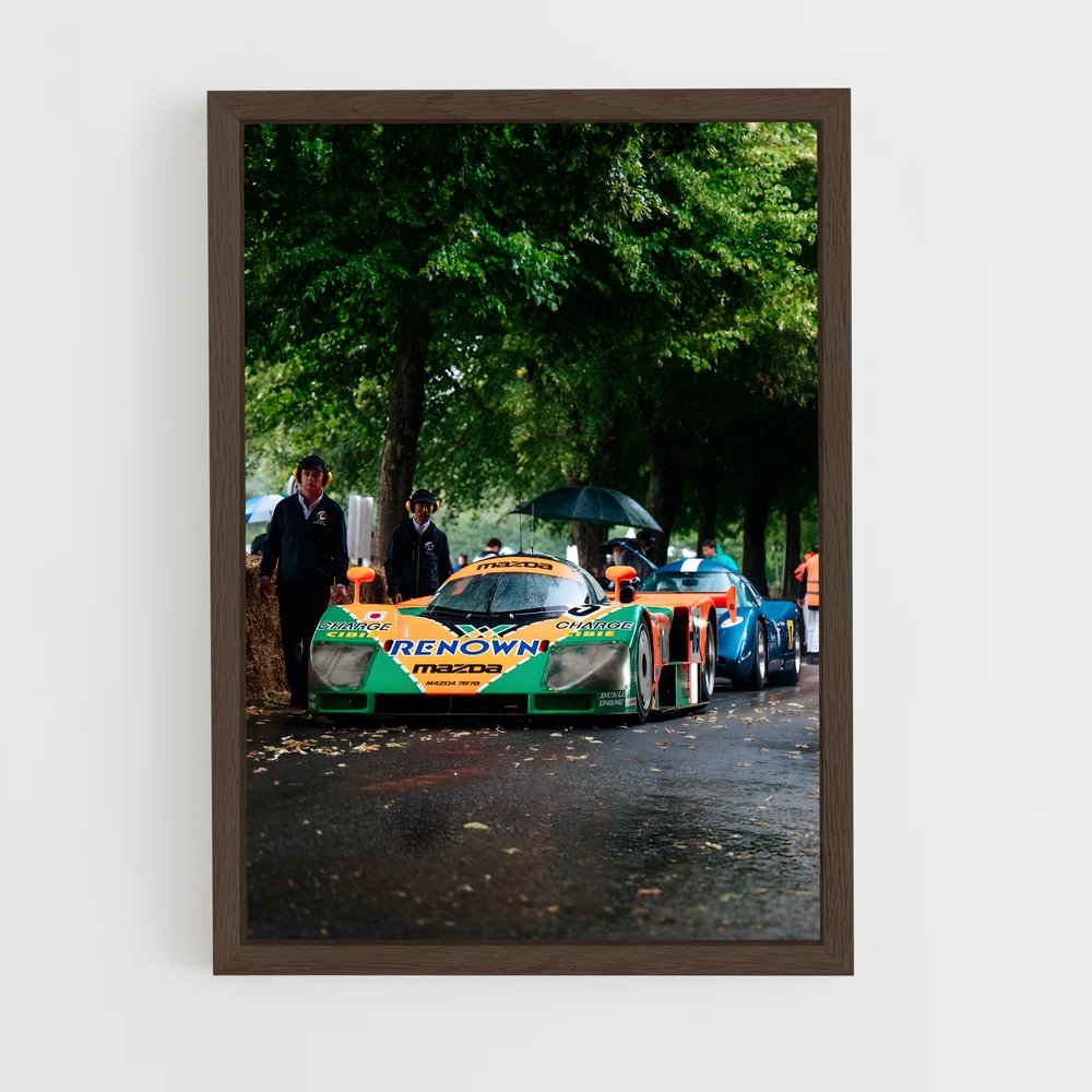 Poster La Parade des Bolides – affiche Mazda (vue 5)
