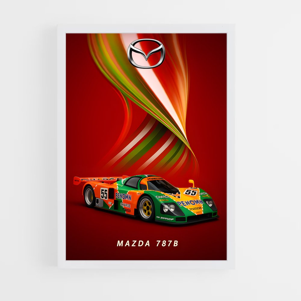 Poster Mazda Speedster (vue 3)