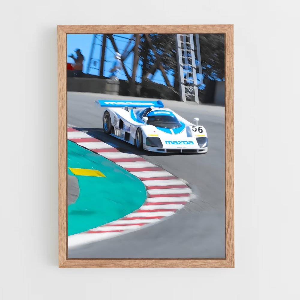 Poster Vitesse adrénaline départ – affiche Mazda (vue 4)