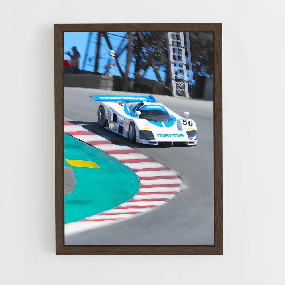 Poster Vitesse adrénaline départ – affiche Mazda (vue 5)