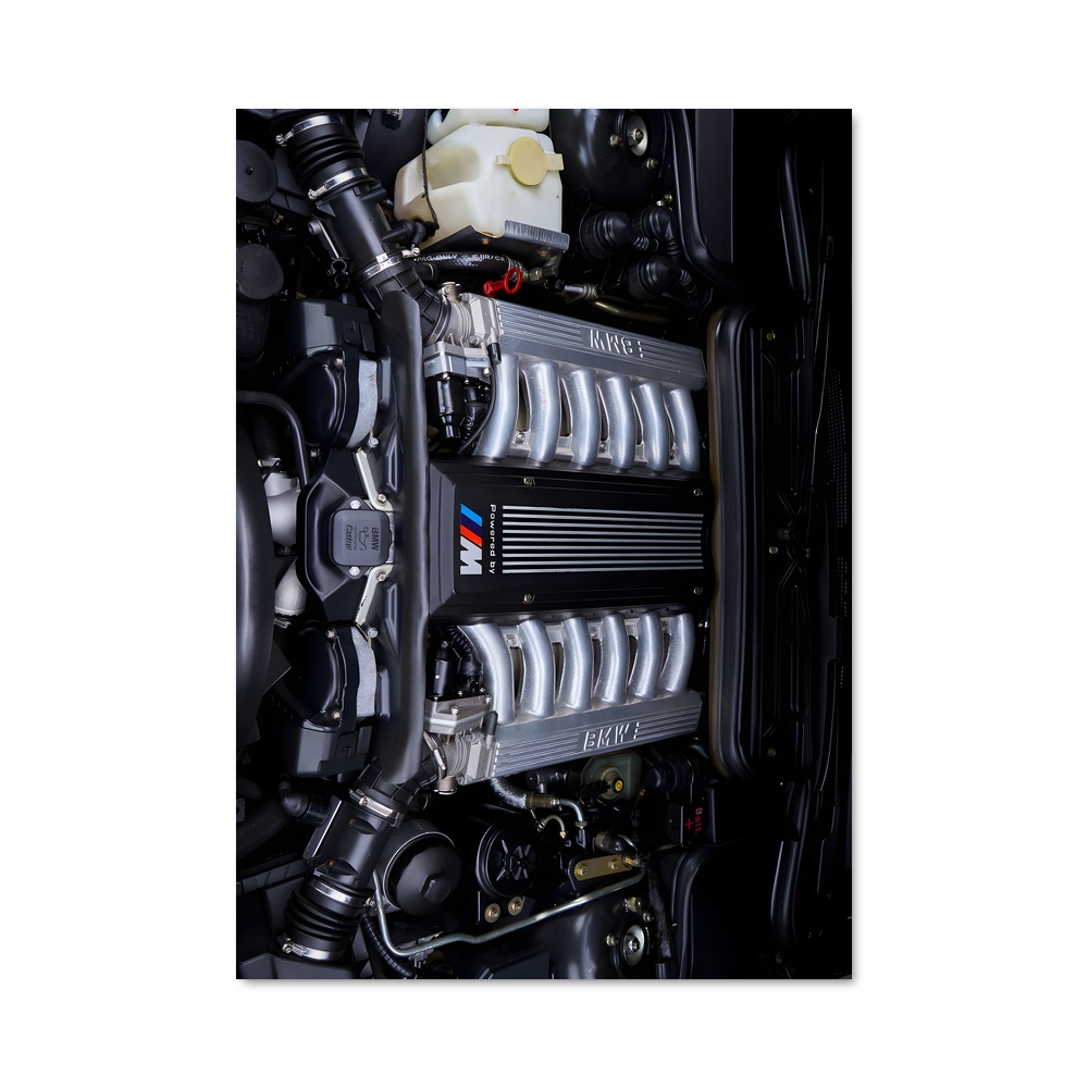 Poster Moteur de Puissance – affiche BMW