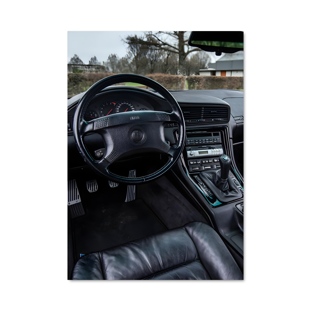 Poster Voyage en Route – affiche BMW