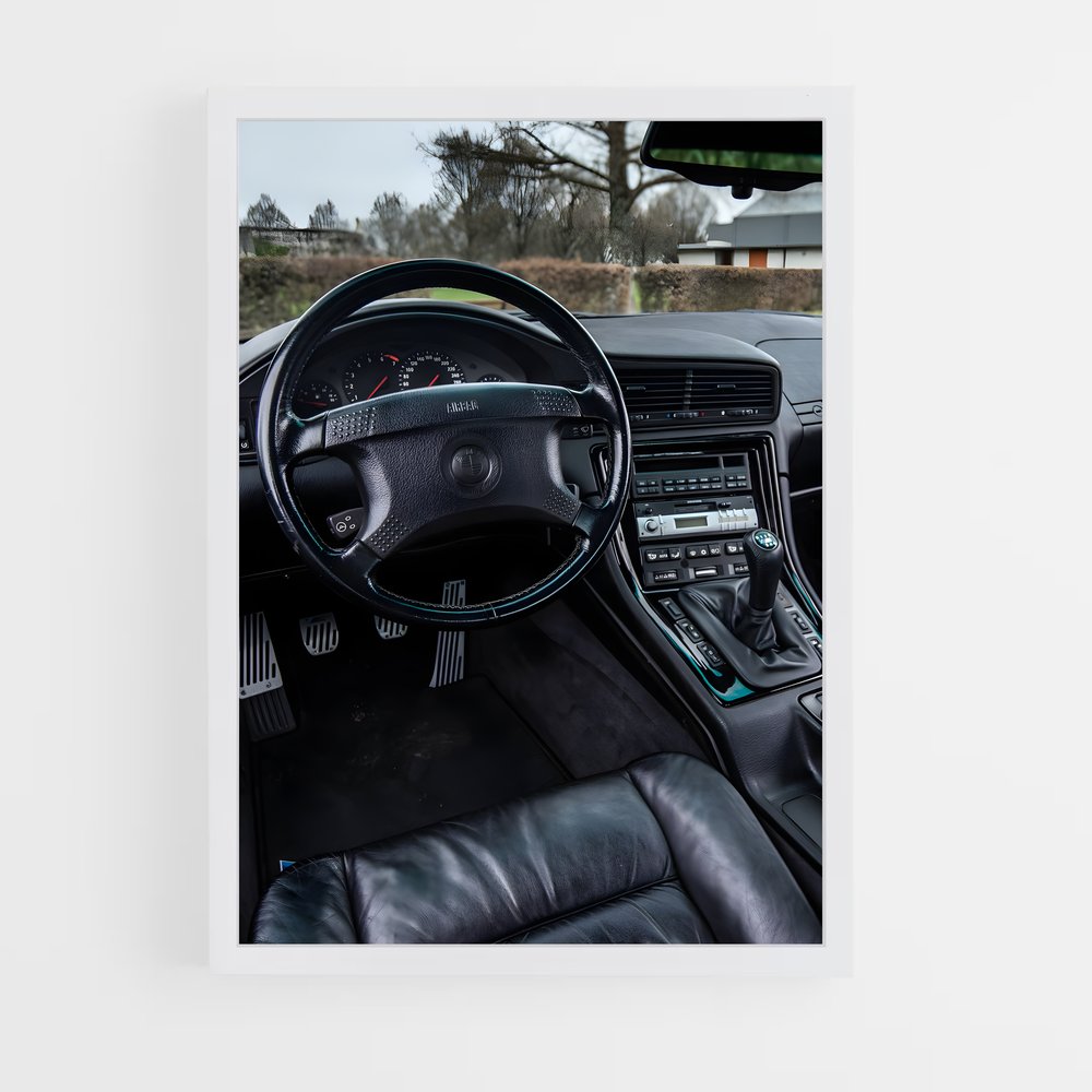 Poster Voyage en Route – affiche BMW (vue 3)