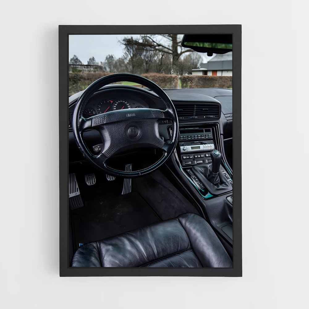 Poster Voyage en Route – affiche BMW (vue 2)
