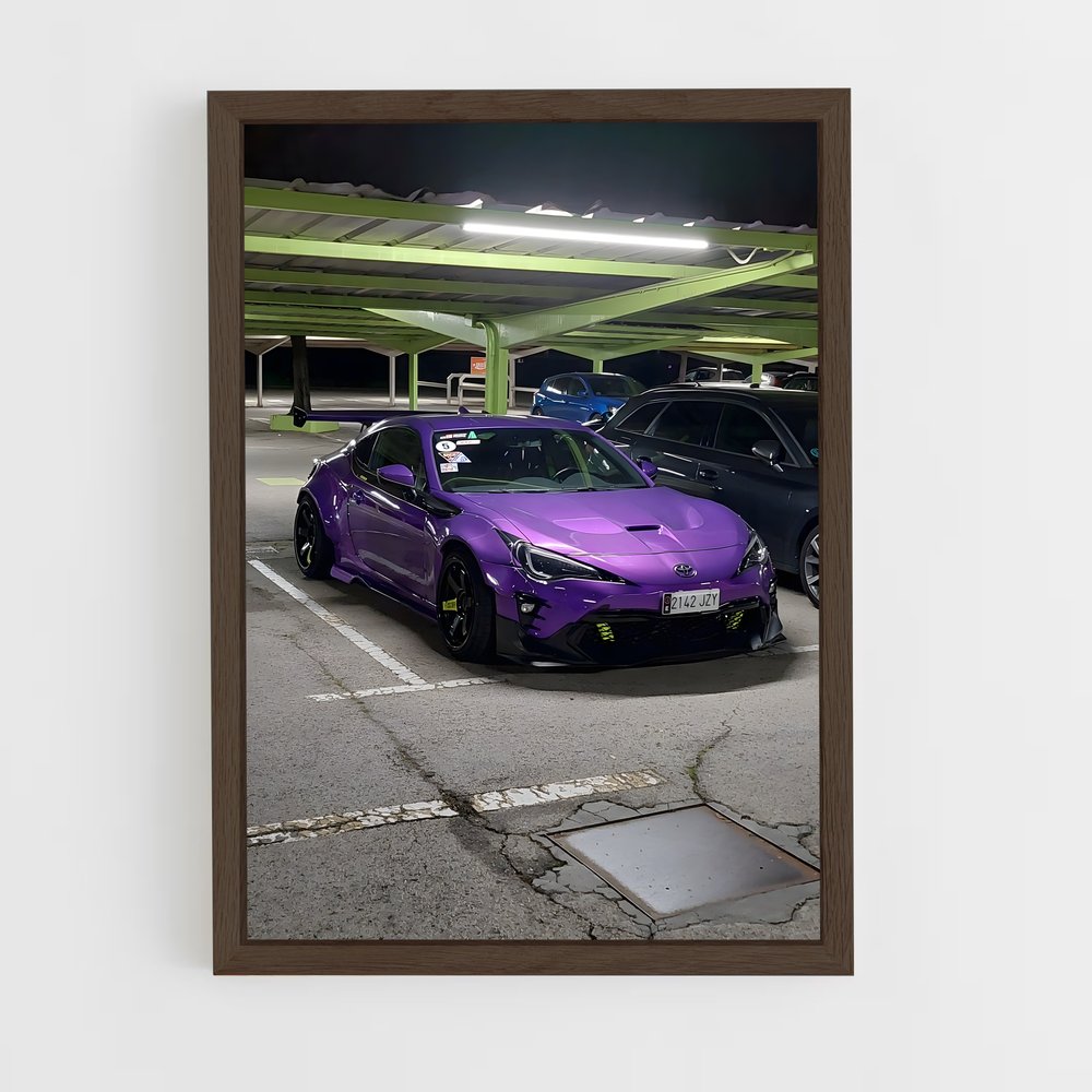 Poster Parking Vibes – affiche Toyota (vue 5)