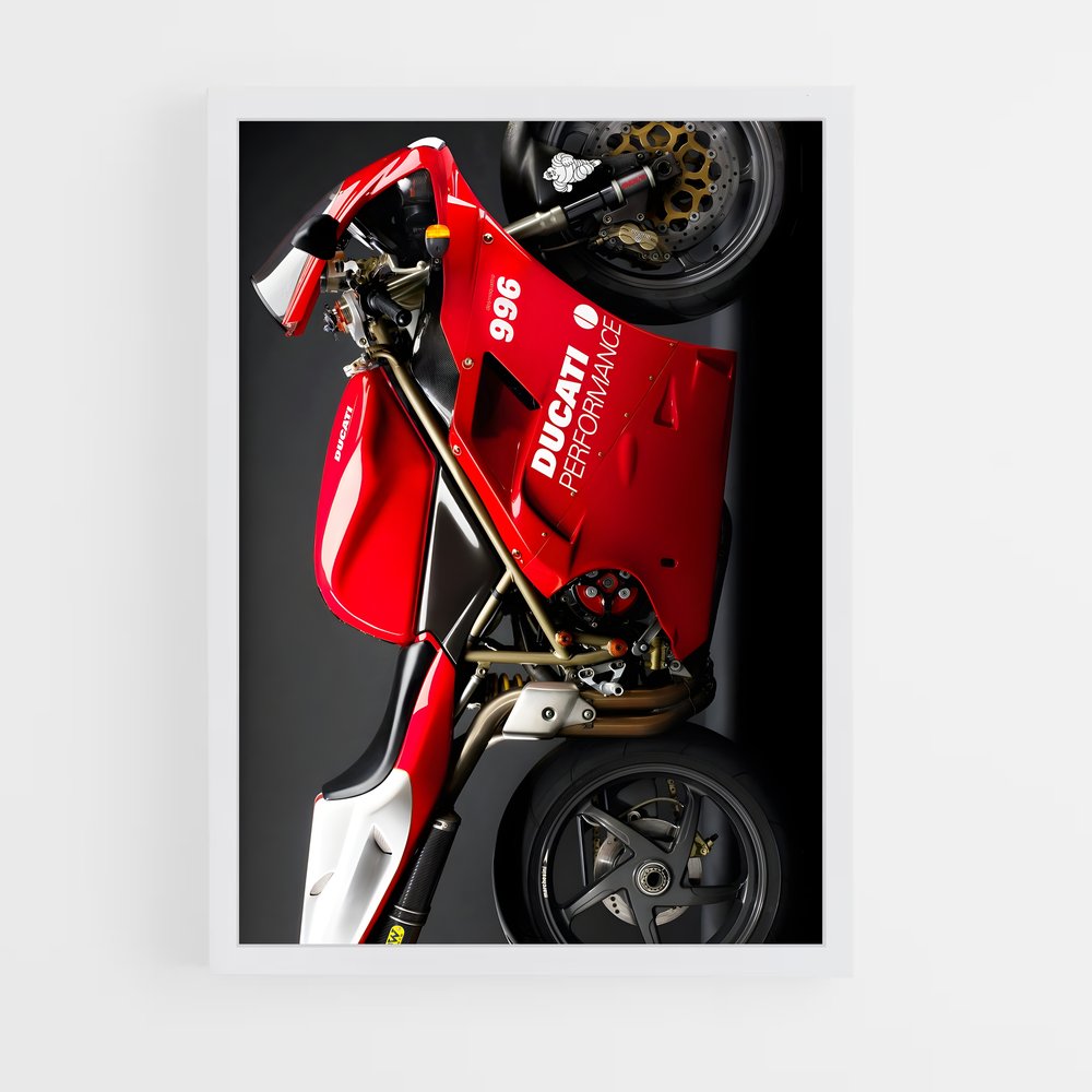 Poster Ride Rebel – affiche Ducati (vue 3)