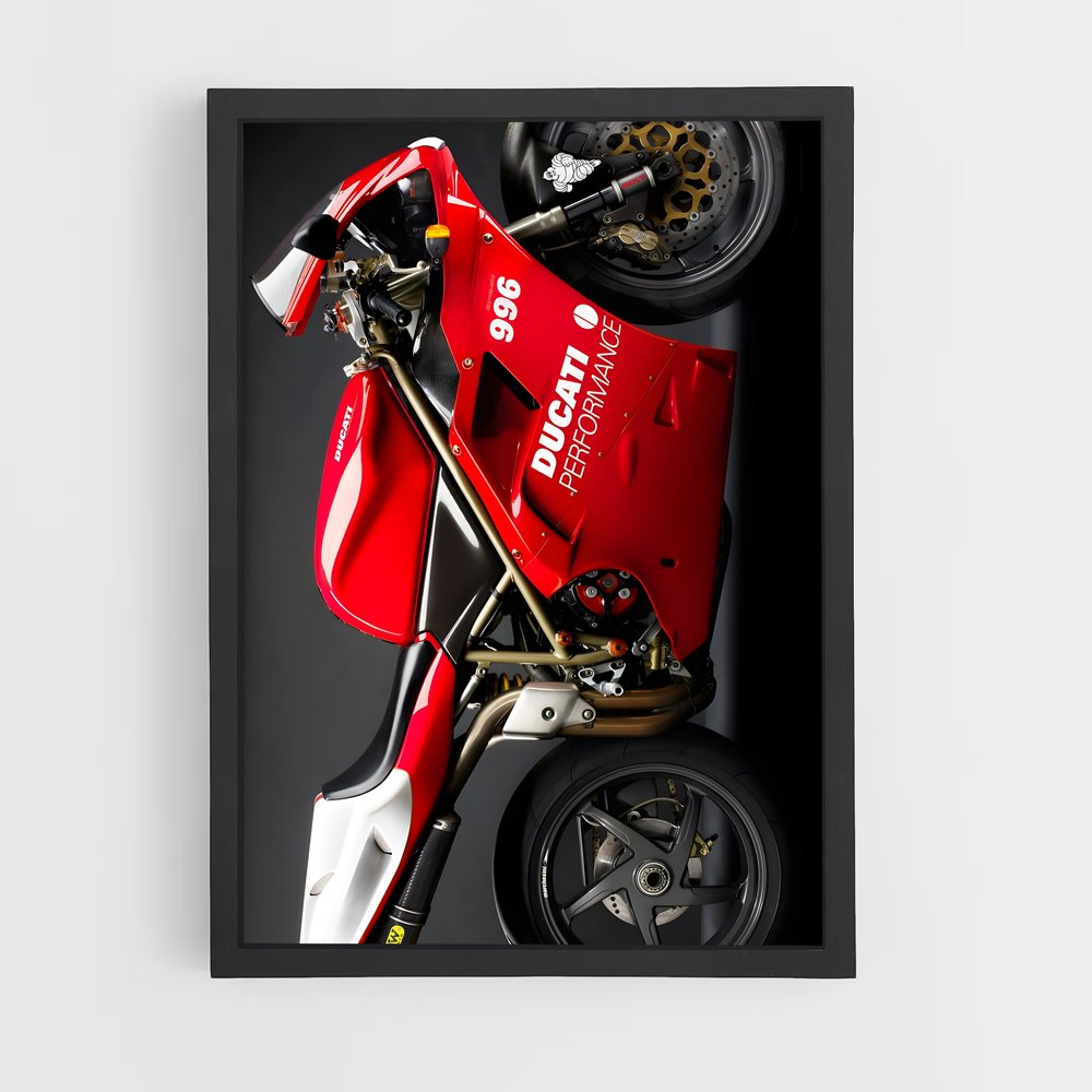 Poster Ride Rebel – affiche Ducati (vue 2)